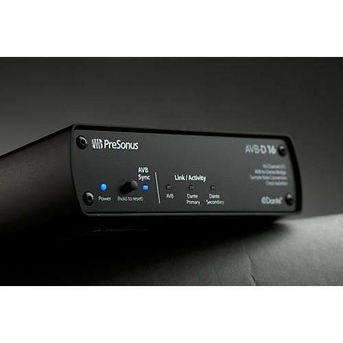 PreSonus 16 Channel I/O AVB to Dante Bridge