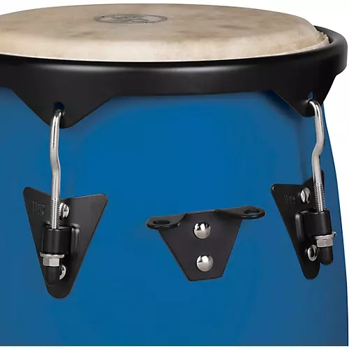 LP Discovery Conga Set with Double Conga Stand 10 and 11 in. Race Car Blue