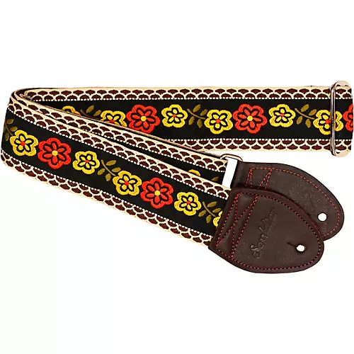 Souldier Marigold Guitar Strap Taupe 2 in.