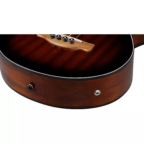 Ibanez AEGB24FE Fretless Auditorium Acoustic-Electric Bass Guitar Mahogany Sunburst