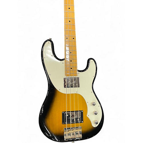Used 2012 Fender Modern Player Telecaster Bass 2 Tone Sunburst Electric Bass Guitar 2 Tone Sunburst