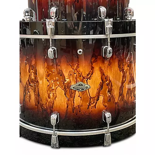 Used 2024 TAMA 3 Piece Starclassic MOLTEN BROWN BURST Drum Kit MOLTEN BROWN BURST
