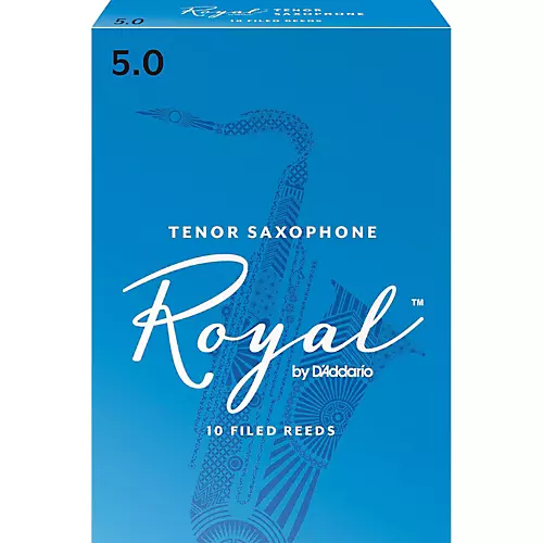 Rico Royal Tenor Saxophone Reeds, Box of 10 Strength 2