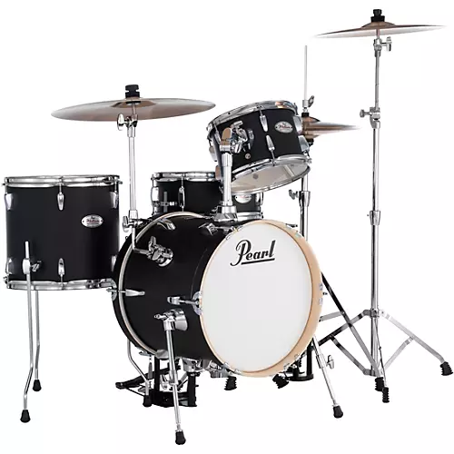 Pearl Midtown 4-Piece Complete Drum Set Matte Red