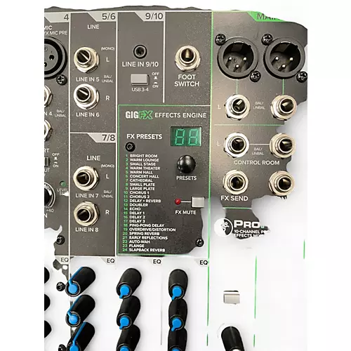 Used Mackie PROFX10v3 Powered Mixer