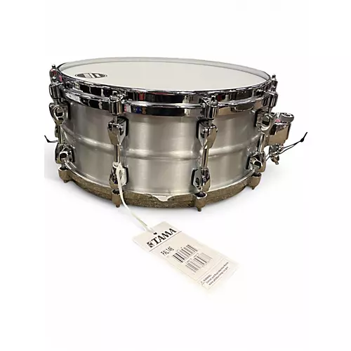 Used TAMA 6X14 Starphonic Snare ALUMINUM Chrome Drum Chrome 13