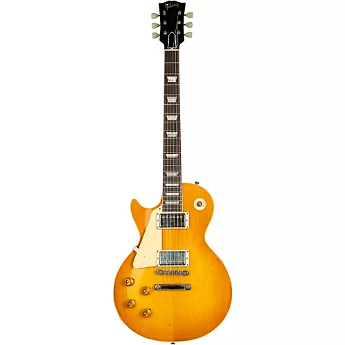 Gibson Custom 1958 Les Paul Standard Reissue VOS Left-Handed Electric Guitar Washed Cherry Sunburst