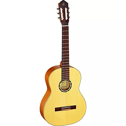 Ortega Family Series R121SN Full Size Slim Neck Classical Guitar Satin Natural