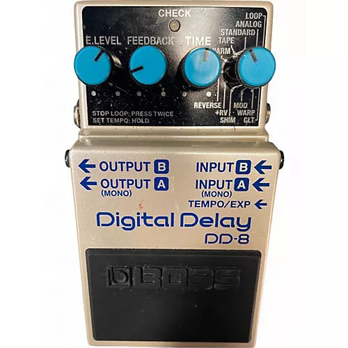 Used BOSS DIGITAL DELAY DD8 Effect Pedal