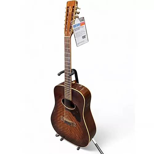 Used 1980 Daion THE '80 TOBACCO SUNBURST 12 String Acoustic Guitar TOBACCO SUNBURST