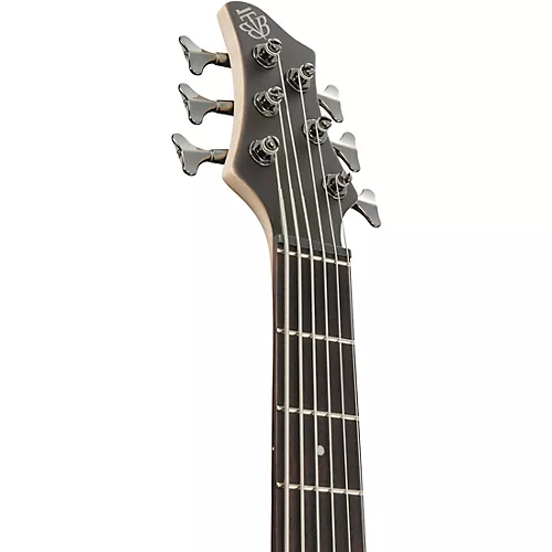 Ibanez BTB606 6-String Electric Bass Guitar Transparent Gray Flat