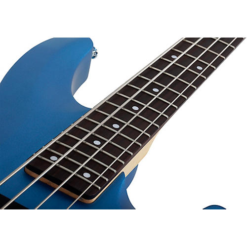 Schecter Guitar Research C-4 Deluxe Electric Bass Satin Black