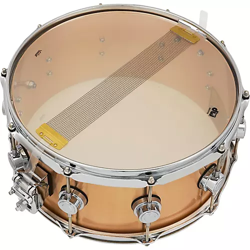 DW Collector's Series 3 mm Brushed Bronze Snare Drum 14 x 6.5 in.