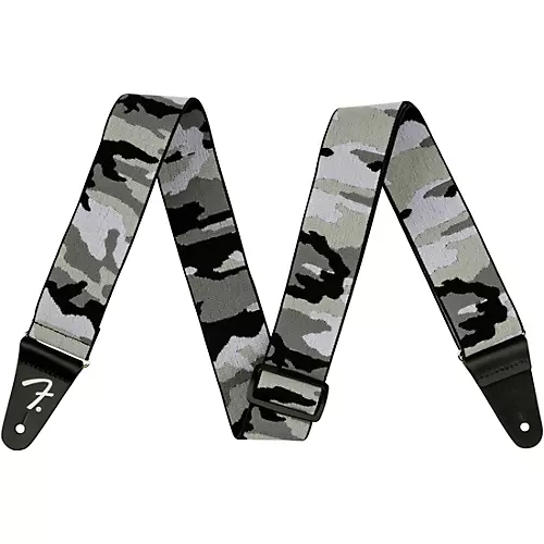 Fender Weighless Camouflage Guitar Strap Woodland Camouflage 2 in.