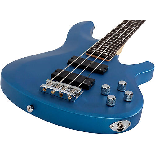 Schecter Guitar Research C-4 Deluxe Electric Bass Satin Black