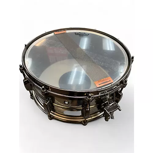 Used TAMA 14in CHARLIE BENANTE SIGNATURE PALLETTE Silver Drum Silver 33