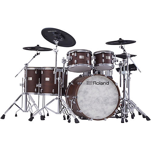 Roland VAD716 V-Drums Acoustic Design Electronic Drum Kit Gloss Ebony Finish