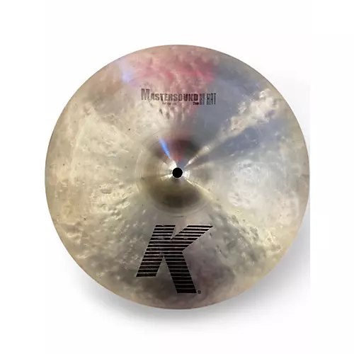 Used Zildjian 14in Mastersound Hi Hat Pair Cymbal 33