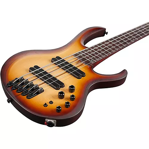 Ibanez BTB705LM 5-String Multi-Scale Electric Bass Guitar Cosmic Blue Starburst Low Gloss