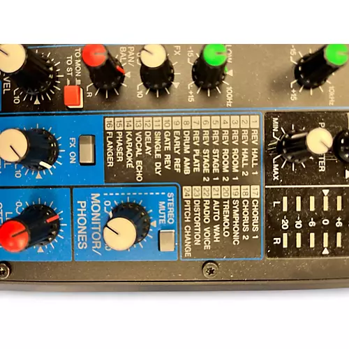 Used Yamaha MG10XU 10 Channel Mixer with Effects Unpowered Mixer