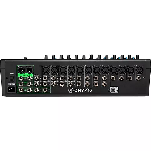 Mackie Onyx16 16-Channel Premium Analog Mixer With Multi-Track USB And Bluetooth