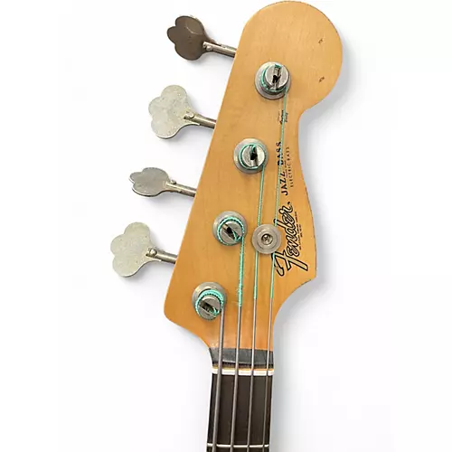 Used Fender Flea Signature Jazz Bass Shell Pink Electric Bass Guitar Shell Pink