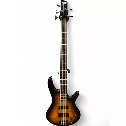 Used Ibanez gsr205sm Tobacco Burst Electric Bass Guitar Tobacco Burst