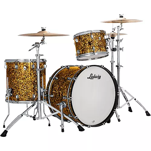 Ludwig NeuSonic 3-Piece Fab Shell Pack With 22