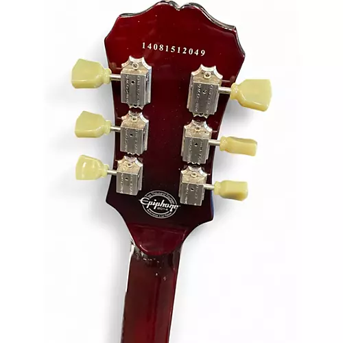 Used Epiphone Les Paul Classic T Wine Red Solid Body Electric Guitar Wine Red