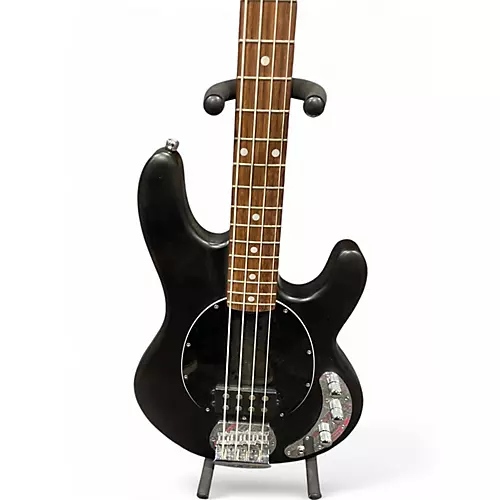 Used Sterling by Music Man Ray4 Satin Black Electric Bass Guitar Satin Black
