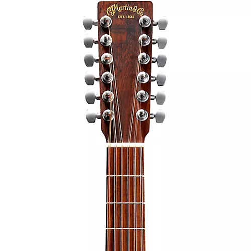 Martin DX2E 12-String X Series Rosewood Dreadnought Acoustic-Electric Guitar Natural