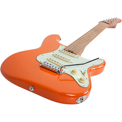 Schecter Guitar Research Nick Johnston Traditional S/S/S 6-String Electric Guitar Atomic Orange