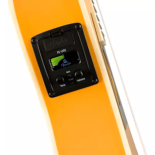 Fender Fullerton Telecaster Acoustic-Electric Ukulele Black