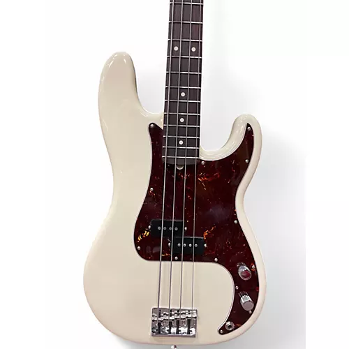 Used 2024 Fender American Professional II Precision Bass Olympic White Electric Bass Guitar Olympic White