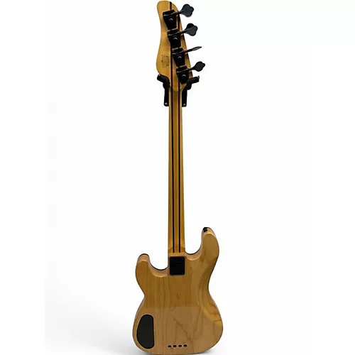 Used Schecter Guitar Research MA-4 Koa Michael Anthony Koa Electric Bass Guitar Koa