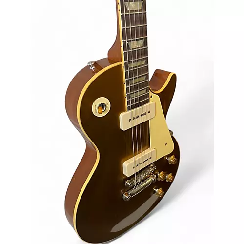 Used Gibson LPB7 1957 Les Paul Custom VOS GOLD TOP Solid Body Electric Guitar GOLD TOP