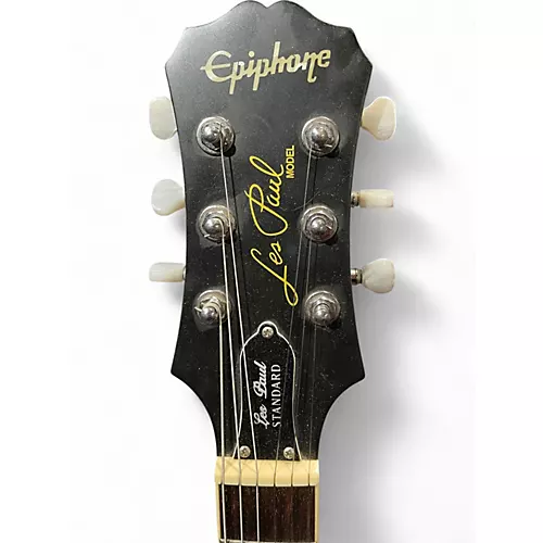 Used Epiphone Les Paul Standard Worn Brown Solid Body Electric Guitar Worn Brown