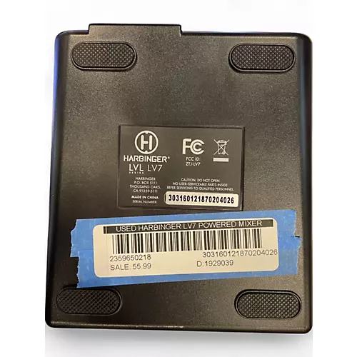 Used Harbinger LV7 Powered Mixer