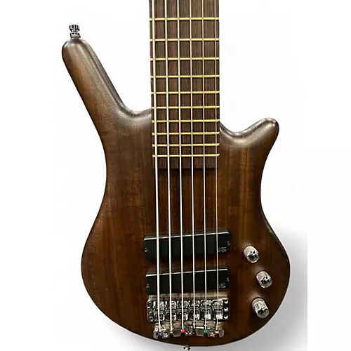 Used Warwick Teambuilt Thumb BO 6 Nirvana Transparent Black Stain Electric Bass Guitar Nirvana Transparent Black Stain