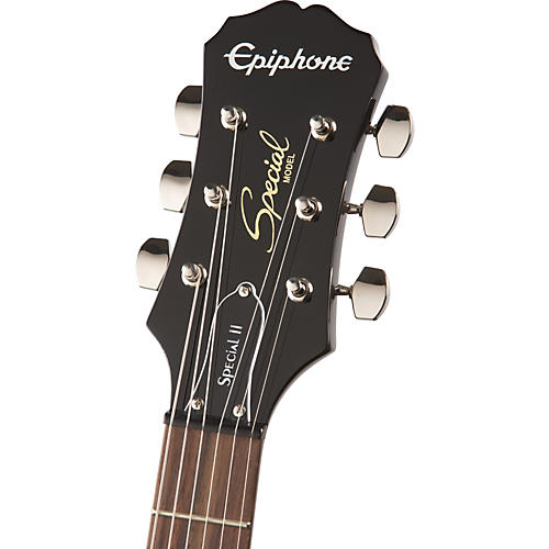 Epiphone Les Paul Special-II Plus Top Limited-Edition Electric Guitar Transparent Black