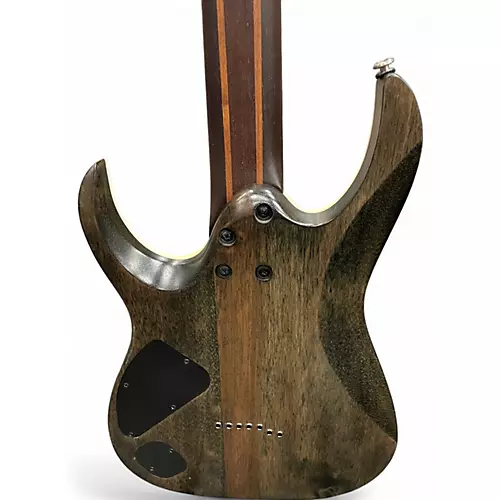 Used Ibanez RGA71AL Axion Label 7 String Purple Burst Solid Body Electric Guitar Purple Burst