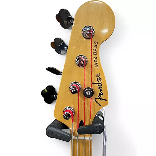 Used Fender Player Plus Active Jazz Bass Olympic Pearl Electric Bass Guitar Olympic Pearl