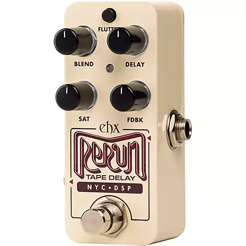 Electro-Harmonix Rerun Tape Delay Effects Pedal Cream