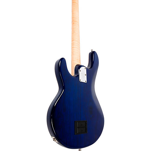 Ernie Ball Music Man BFR StingRay Special 4 Electric Bass Guitar Paua Blue Burst