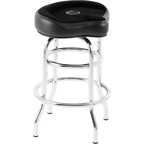 ROC-N-SOC Tower Saddle Seat Stool Black Tall
