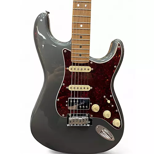 Used Fender LIMITED EDITION Player Plus Stratocaster Plus Top HSS CHARCOAL FROST METALLIC Solid Body Electric Guitar CHARCOAL FROST METALLIC