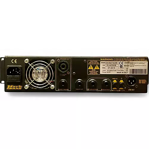 Used Markbass Little Mark Tube 800 Tube Bass Amp Head