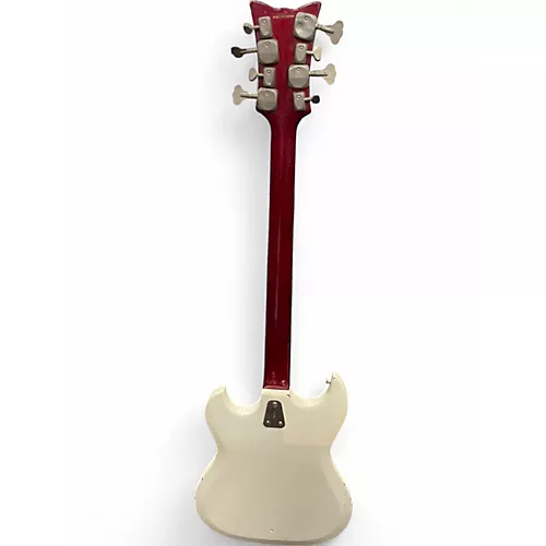 Used 1960s Hagstrom 1960's Hagstrom H8 White Electric Bass Guitar White