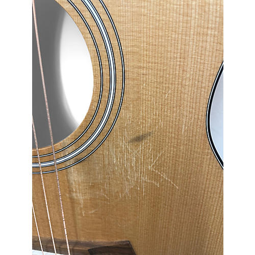 Used Taylor 114CE Left Handed Natural Acoustic Electric Guitar Natural