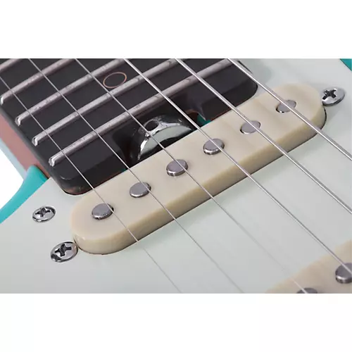 Schecter Guitar Research Nick Johnston Traditional Left-Handed 6-String Electric Guitar Atomic Green